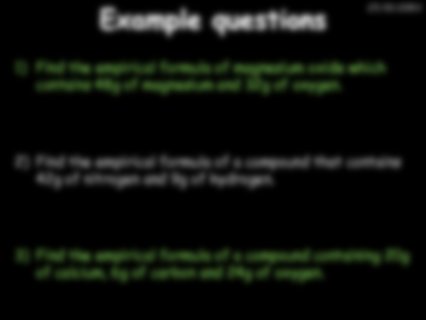 Relative mass formula, atomic