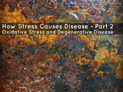Oxidative stress causes