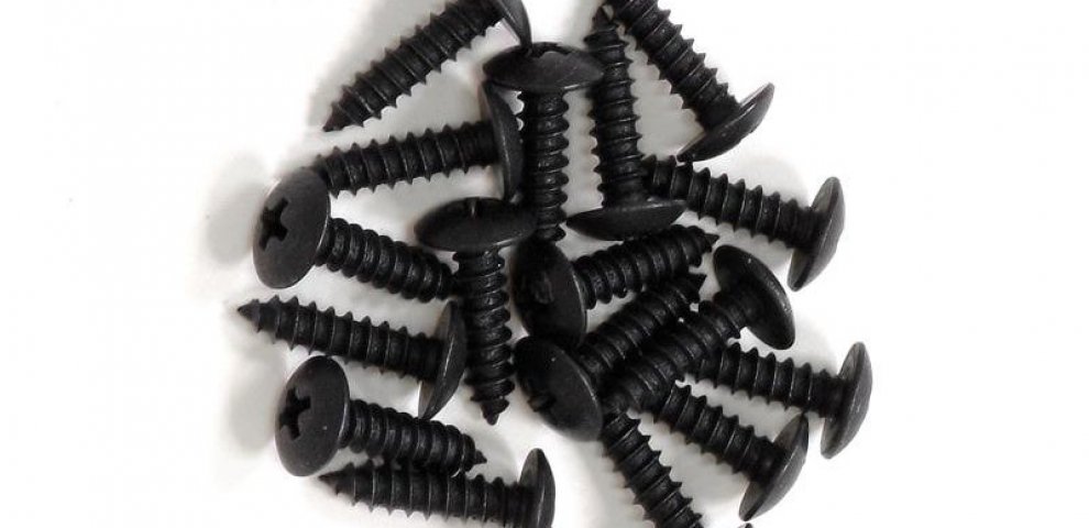 Black Oxide Wood Screws