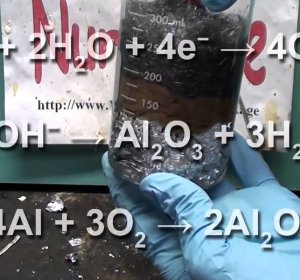 Chemical equation for aluminum oxide