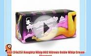 600 (24x25) Naughty Whip NO2 Nitrous Oxide Whip Cream Chargers