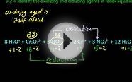 9.2.4 Identify the Oxidizing and Reducing Agents in Redox