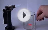 Acetone Flashlight - Reaction of Acetone Oxidation