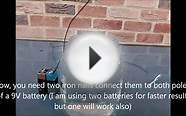 How to make Red Iron Oxide. (Fe2O3)