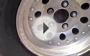 Insanely easy Cleaning and stripping aluminum rims to