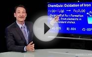L20-14 ChemQuiz: Oxidation of Iron - calculating the