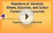 Reactions of Alcohols, Ethers, Epoxides, and