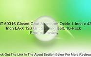 SAIT 60316 Closed Coat Aluminum Oxide 1-Inch x 42-Inch LA
