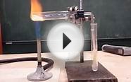 Thermal decomposition of calcium carbonate