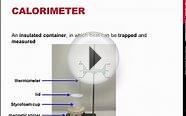 TRU Chemistry Labs: First Year Experiment 11-Heat of